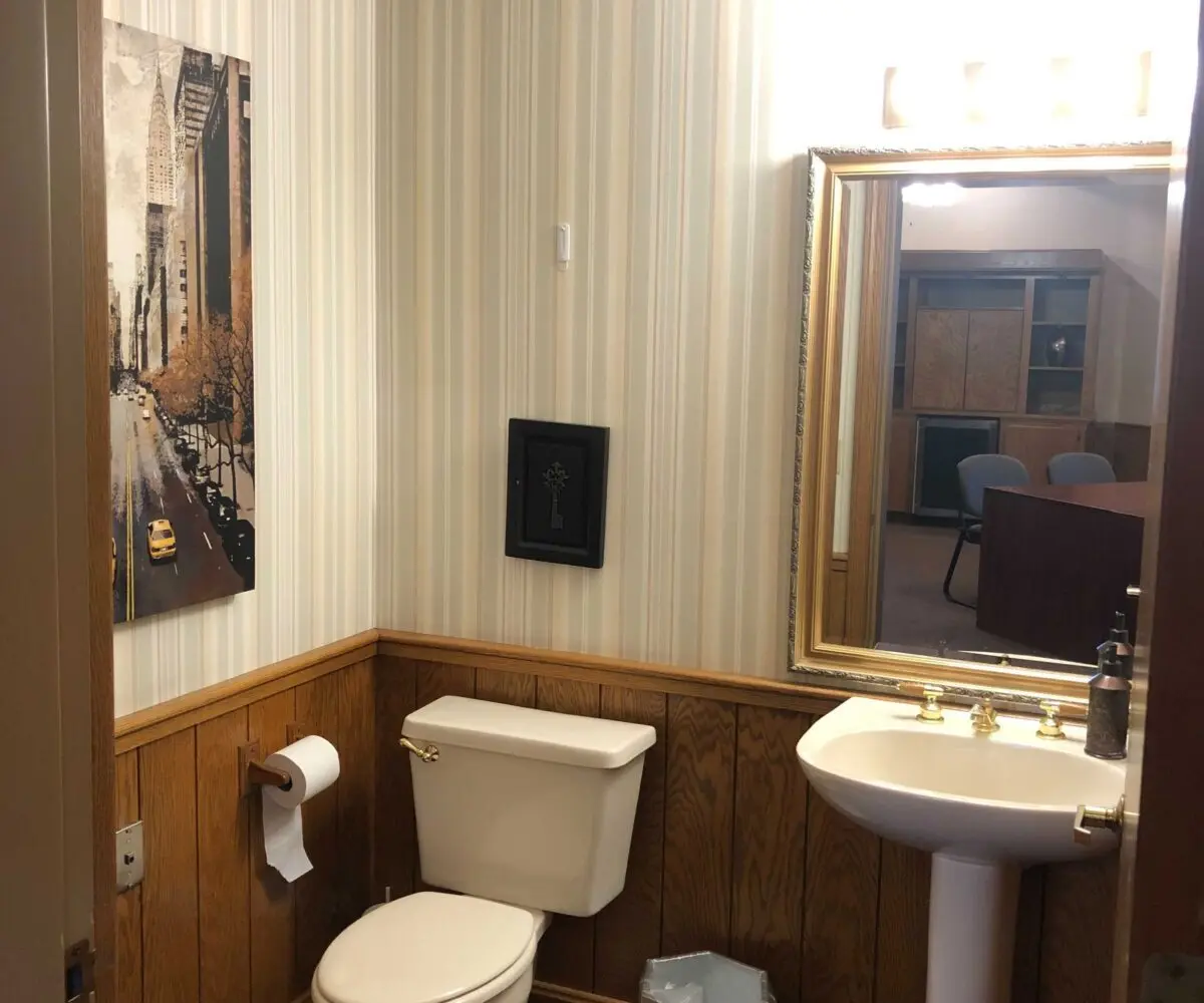 Suite 302 bathroom