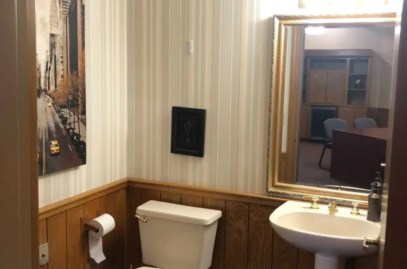 Suite 302 bathroom